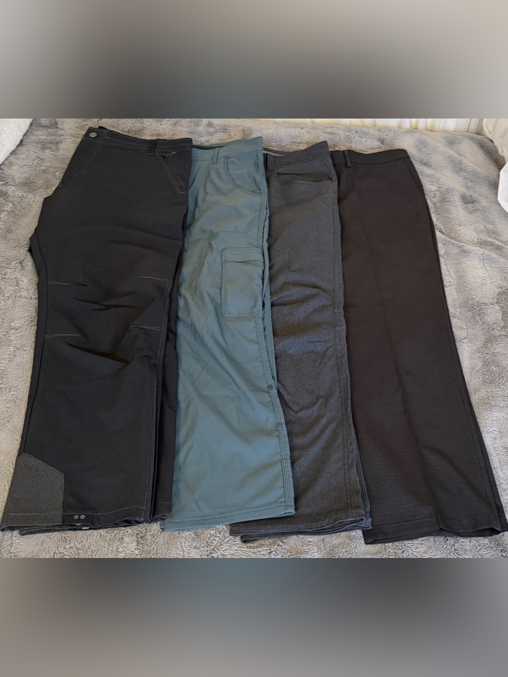 Men's Pants Lot 42x30 Kuhl Klash Royal Robbins Alpine Road prAna Haggar 4pc